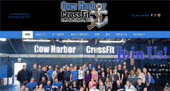 Desktop Screenshot of cowharborcrossfit.com